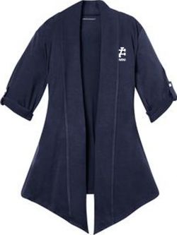 Ladies Shrug, Navy